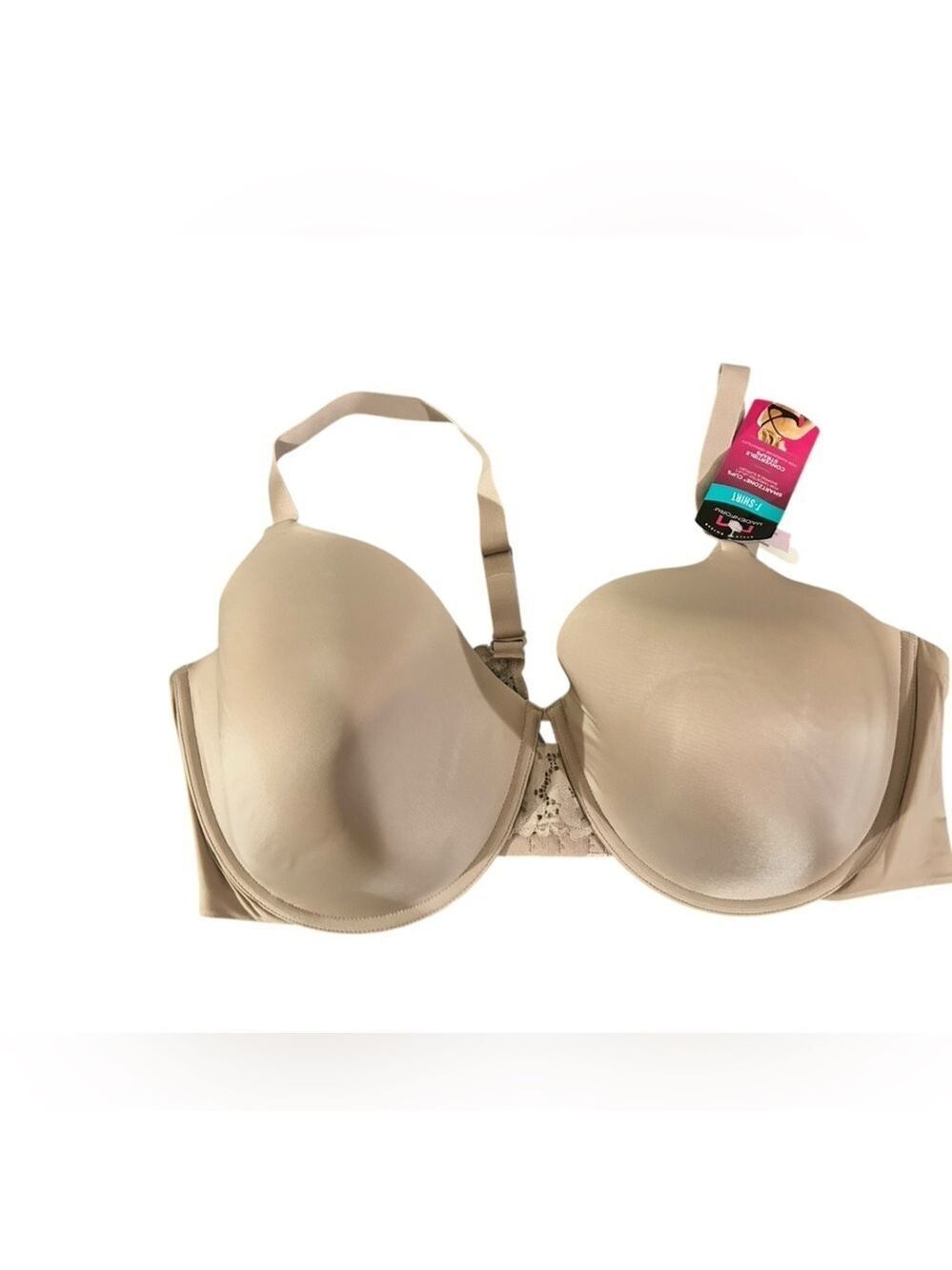 MAIDENFORM One Fab Fit 2.0 T-Shirt Shaping Extra Coverage Underwire Bra Nude 42D - Picture 5 of 8
